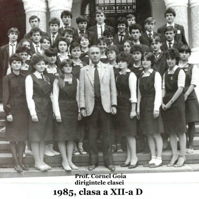 1985 Clasa A XII A D